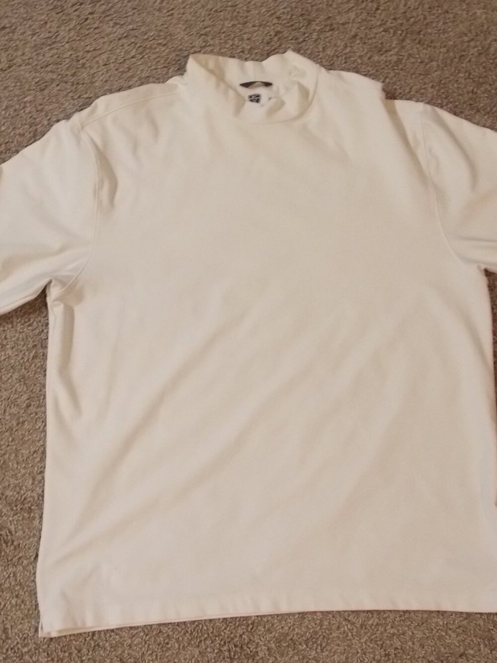 Nike Golf Tiger Woods Mock neck Shirt Size XL